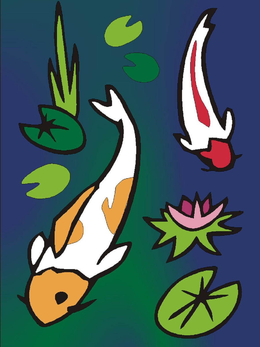 Sandbilder Motiv - Fische - Unterwasserwelt
