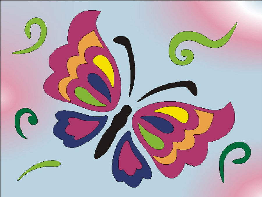 Sandbilder Motiv - Schmetterling