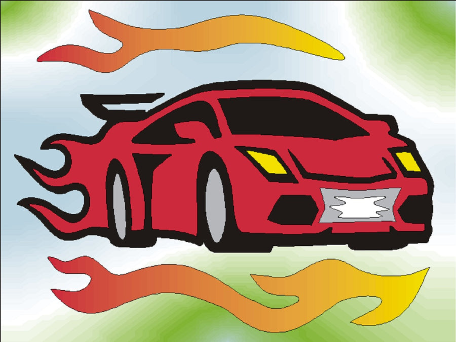Sandbilder Motiv - Sportwagen/ Auto