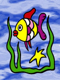 Sandbilder Motiv - Fisch / Unterwasserwelt