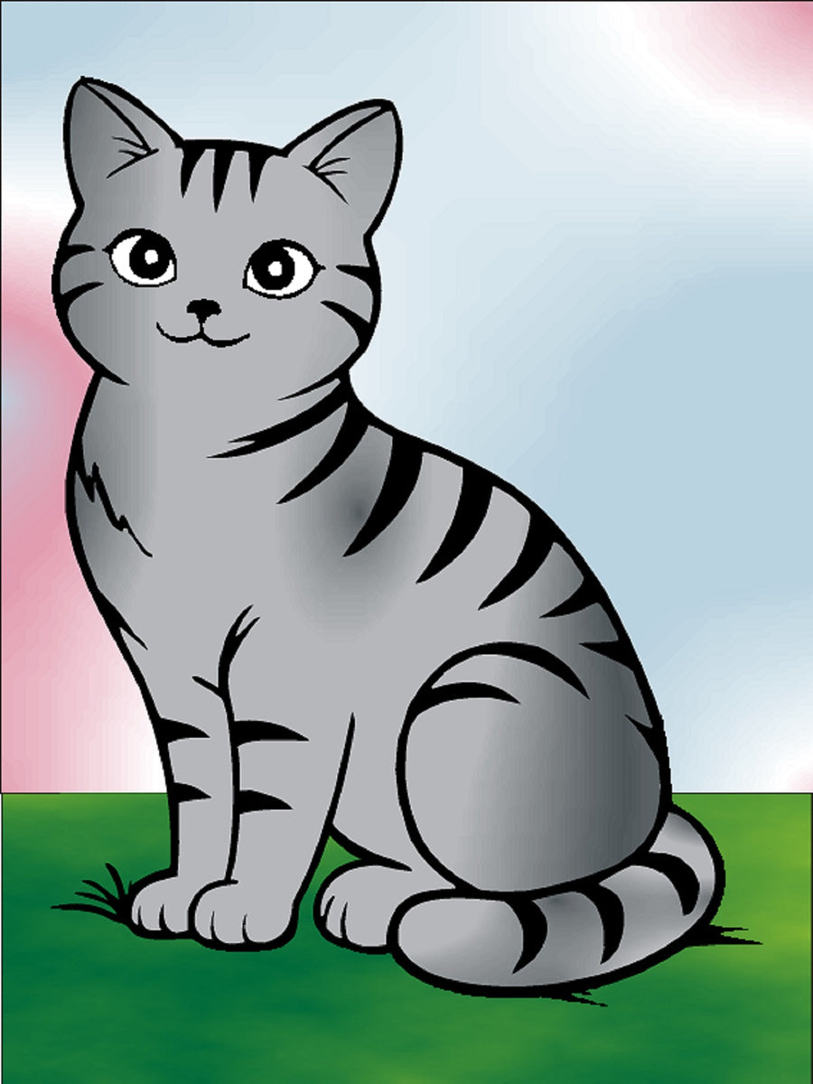 Sandbilder Motiv - Katze