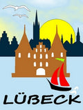 Sandbilder Motiv - Lübeck