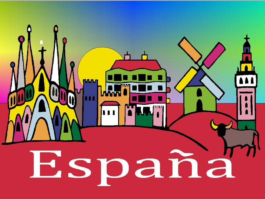 Sandbilder Motiv - Spanien