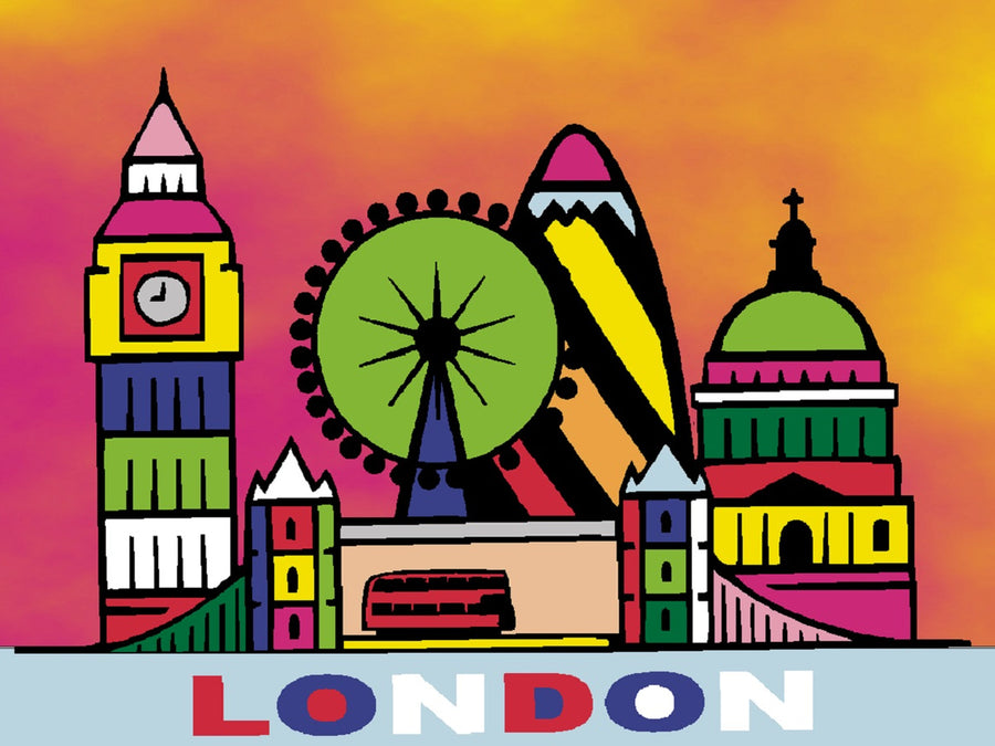 Sandbilder Motiv - London