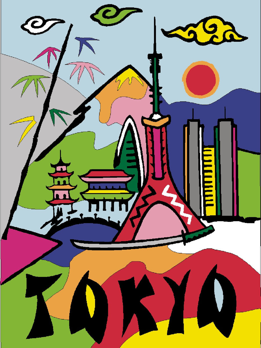 Sandbilder Motiv - Tokyo