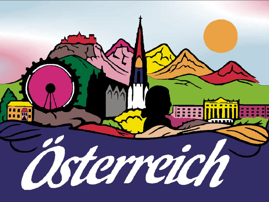 Sandbilder Motiv - Österreich
