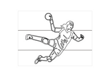 Handballerin / Handball