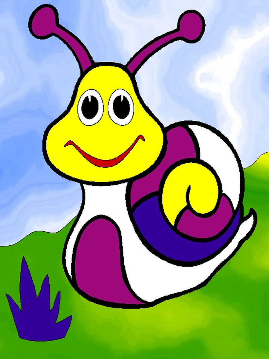 Sandbilder Motiv - Schnecke