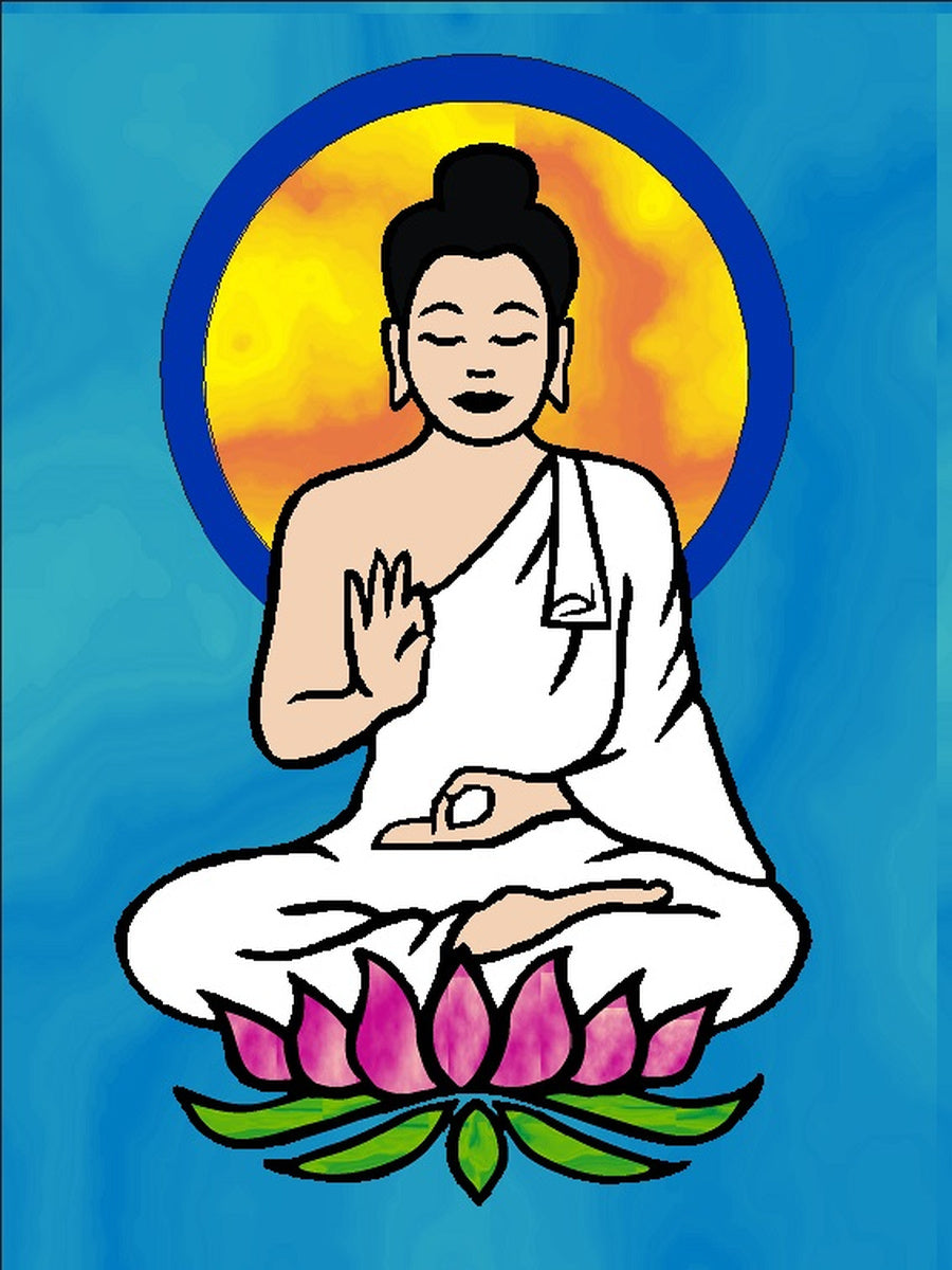 Sandbilder Motiv - Buddha