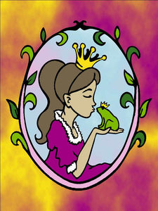 Prinzessin mit Frosch