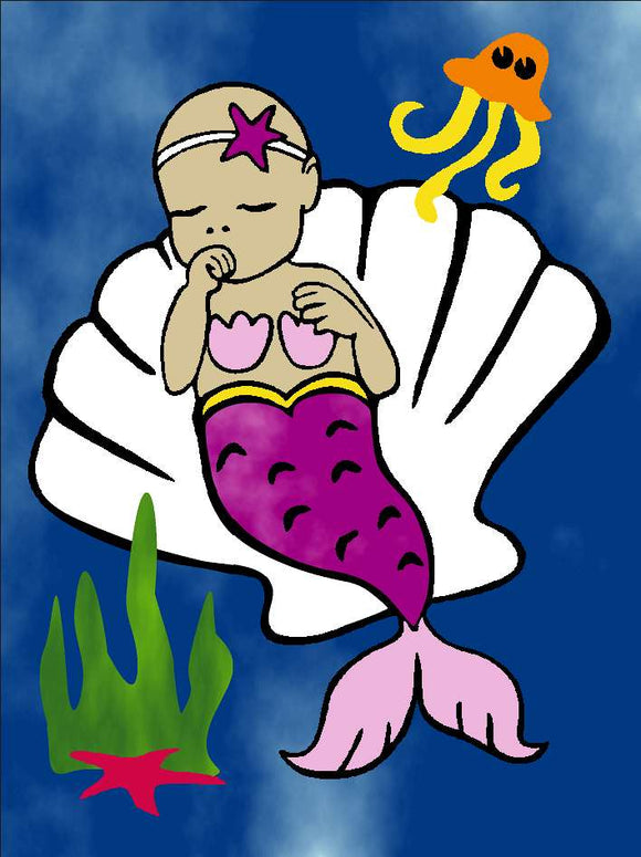 Meerjungfrau-Baby